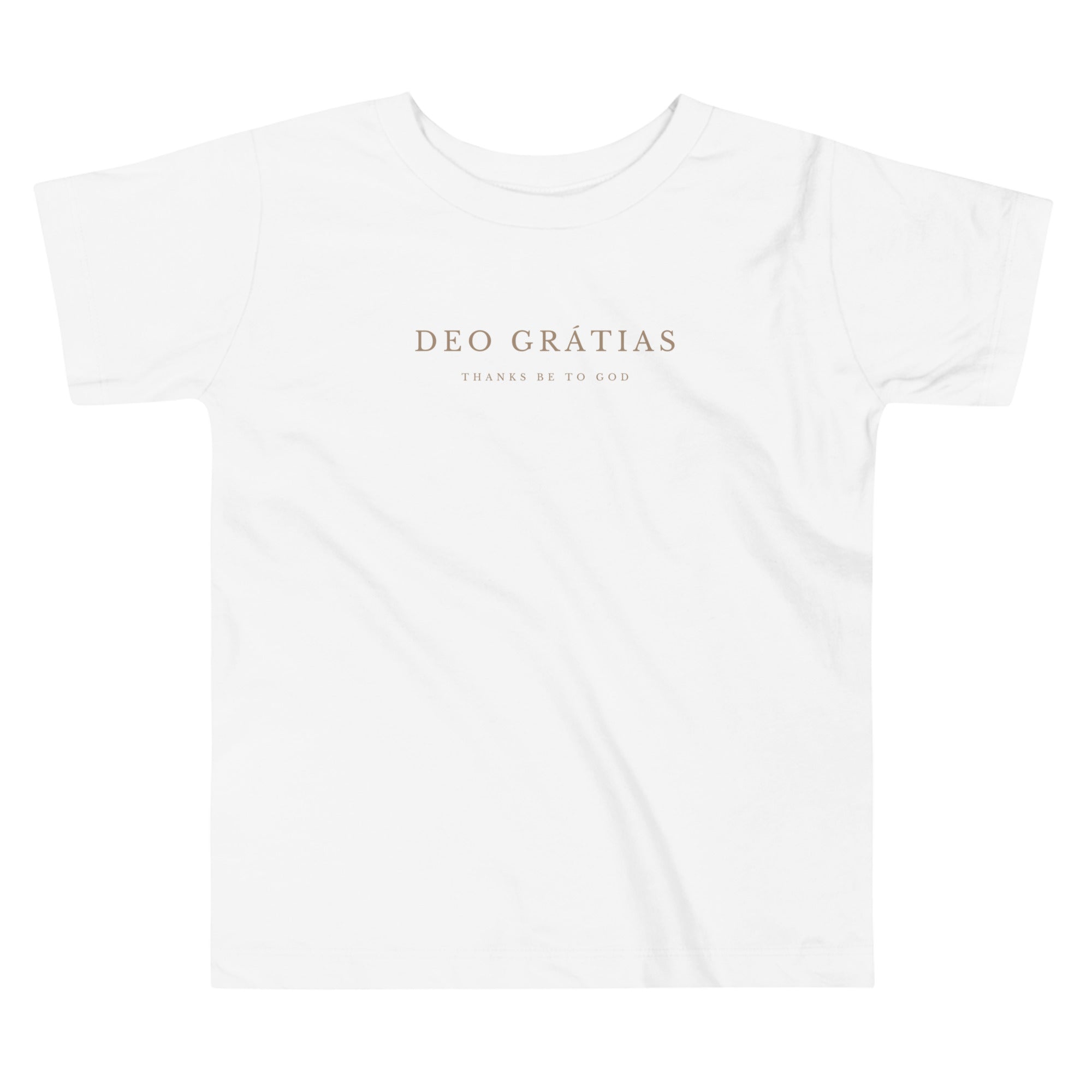 Deo Gratias Toddler Tee